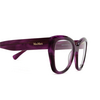 Max Mara MM5134 Eyeglasses 083 violet / striped - product thumbnail 3/3