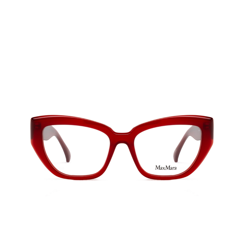 Max Mara MM5135 Eyeglasses 066 shiny dark red - 1/3