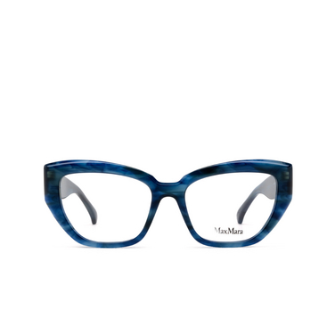 Max Mara MM5135 Korrektionsbrillen 092 blue / horn - Vorderansicht