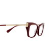 Gafas graduadas Max Mara MM5137 066 shiny dark red - Miniatura del producto 3/3