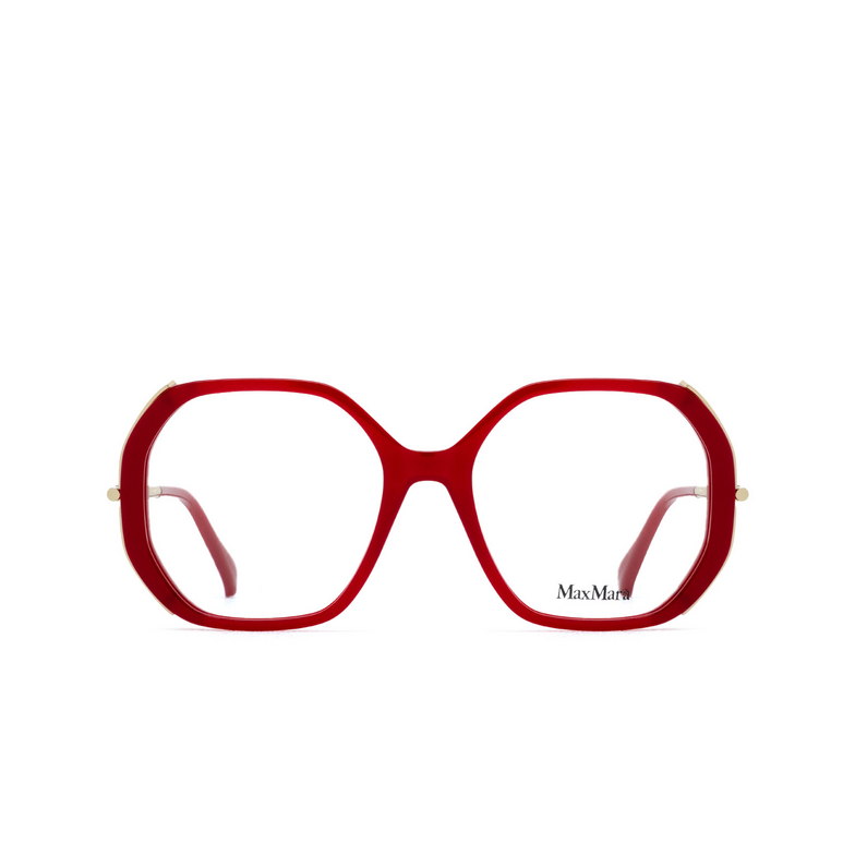 Max Mara MM5138 Eyeglasses 066 shiny dark red - 1/3