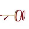 Max Mara MM5138 Eyeglasses 066 shiny dark red - product thumbnail 3/3