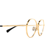 Occhiali da vista Max Mara MM5139 030 shiny deep gold - anteprima prodotto 3/3