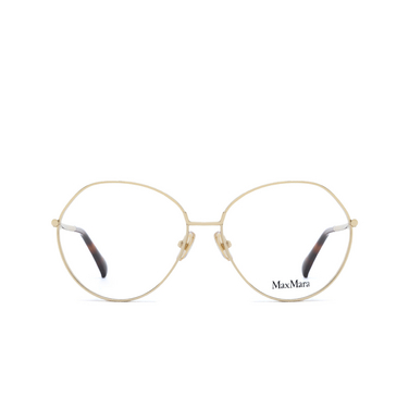 Max Mara MM5139 Eyeglasses 032 shiny pale gold - front view