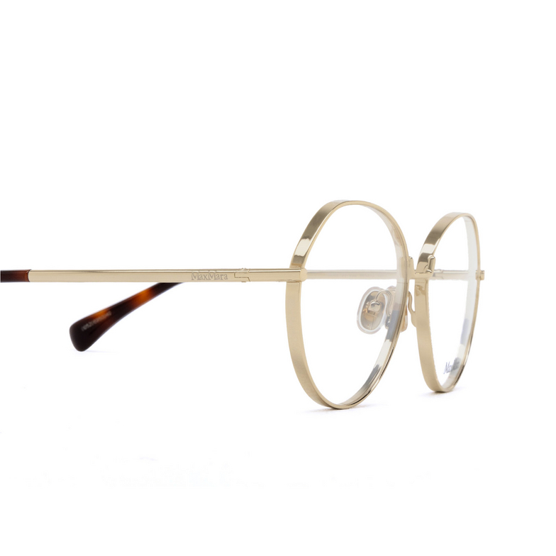 Gafas graduadas Max Mara MM5139 032 shiny pale gold - 3/3