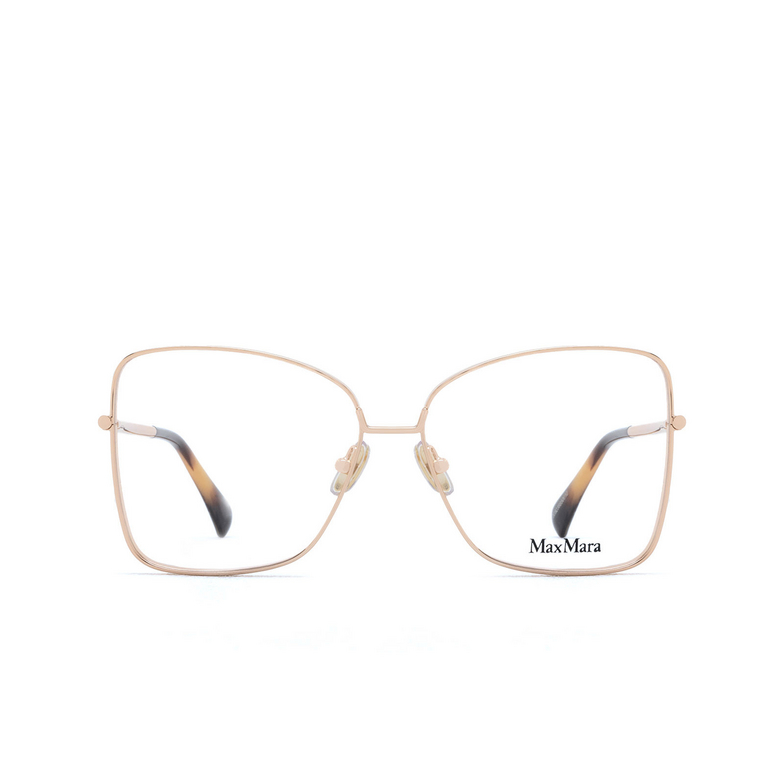 Lunettes de vue Max Mara MM5140 028 shiny rose gold - 1/3