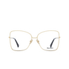 Gafas graduadas Max Mara MM5140 032 shiny pale gold - Miniatura del producto 1/3