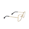 Occhiali da vista Max Mara MM5140 032 shiny pale gold - anteprima prodotto 2/3