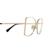 Max Mara MM5140 Eyeglasses 032 shiny pale gold - product thumbnail 3/3