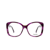 Gafas graduadas Max Mara MM5141 083 violet / striped - Miniatura del producto 1/3