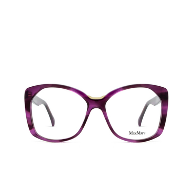 Max Mara MM5141 Eyeglasses 083 violet / striped - front view