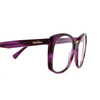 Gafas graduadas Max Mara MM5141 083 violet / striped - Miniatura del producto 3/3