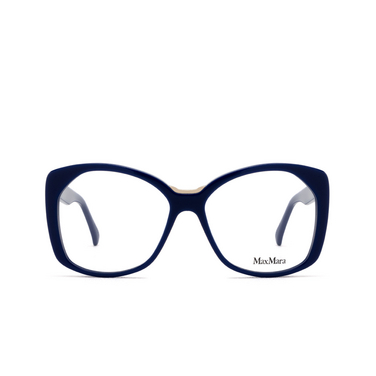 Lunettes de vue Max Mara MM5141 090 shiny blue - Vue de face