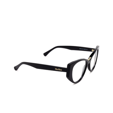 Max Mara MM5142 Eyeglasses 001 shiny black - three-quarters view