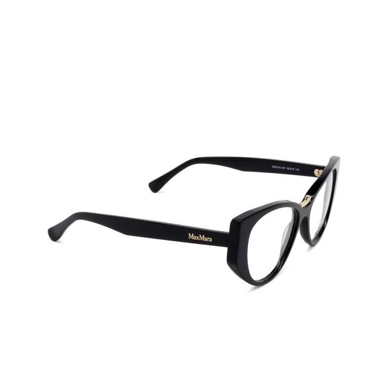 Max Mara MM5142 Eyeglasses 001 shiny black - 2/3