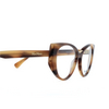 Lunettes de vue Max Mara MM5142 047 light brown / striped - Vignette du produit 3/3