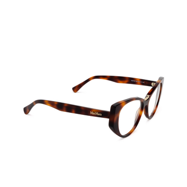 Max Mara MM5142 Eyeglasses 052 dark havana - three-quarters view