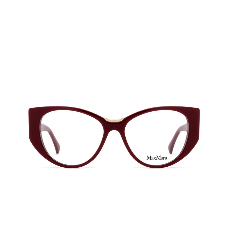 Occhiali da vista Max Mara MM5142 066 shiny dark red - 1/3