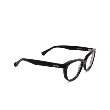 Max Mara MM5143 Eyeglasses 001 shiny black - three-quarters view