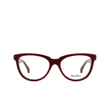 Lunettes de vue Max Mara MM5143 066 shiny dark red - Vue de face