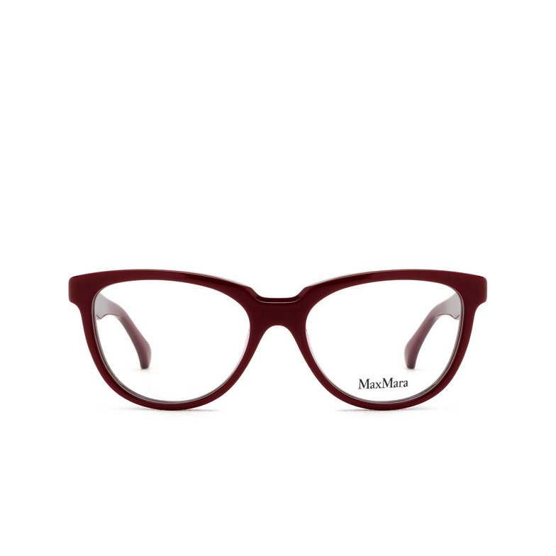 Lunettes de vue Max Mara MM5143 066 shiny dark red - 1/3