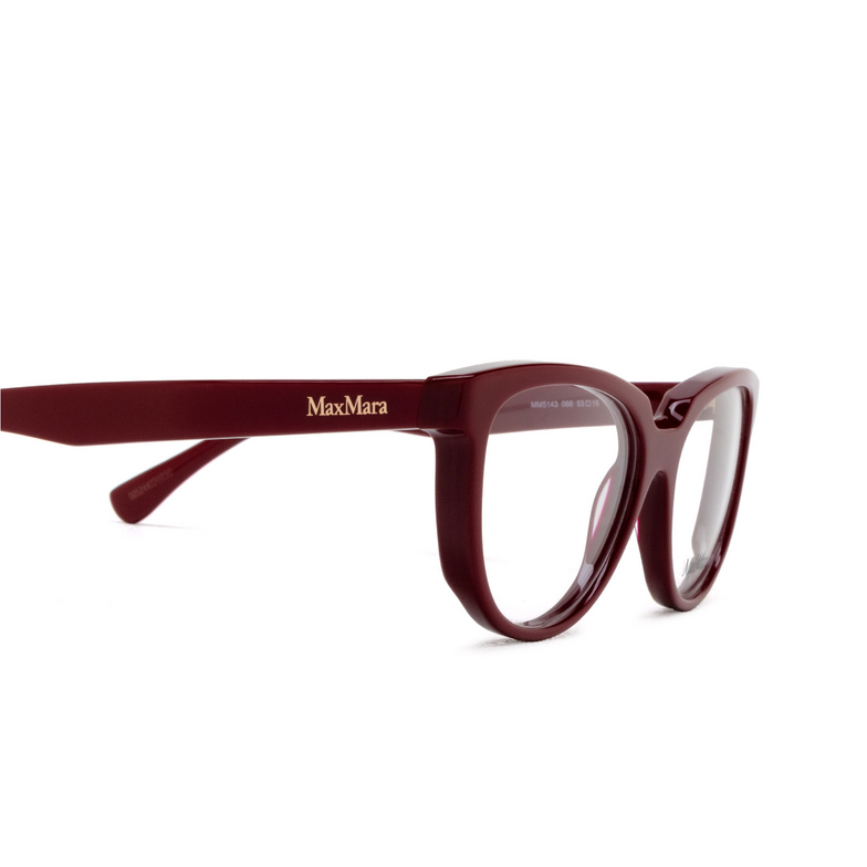 Lunettes de vue Max Mara MM5143 066 shiny dark red - 3/3