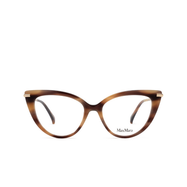 Lunettes de vue Max Mara MM5145 047 light brown / havana - Vue de face