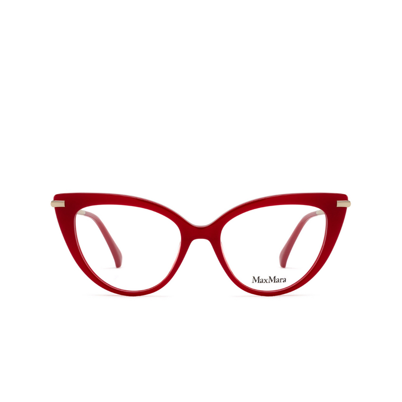 Lunettes de vue Max Mara MM5145 066 shiny dark red - 1/3