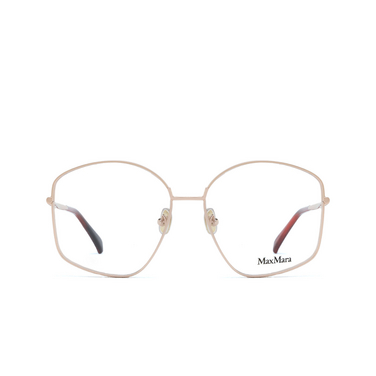 Lunettes de vue Max Mara MM5146 028 shiny rose gold - Vue de face