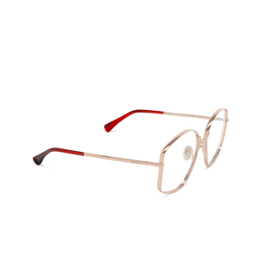 Lunettes de vue Max Mara MM5146 028 shiny rose gold - Vue trois quarts