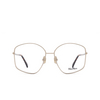 Occhiali da vista Max Mara MM5146 032 shiny pale gold - anteprima prodotto 1/3