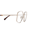 Max Mara MM5146 Eyeglasses 032 shiny pale gold - product thumbnail 3/3