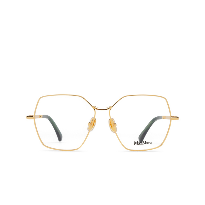Gafas graduadas Max Mara MM5154 030 shiny deep gold - 1/3