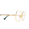 Gafas graduadas Max Mara MM5154 030 shiny deep gold - Miniatura del producto 3/3