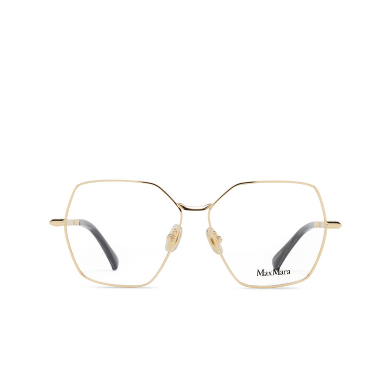 Lunettes de vue Max Mara MM5154 032 shiny pale gold - 1/3