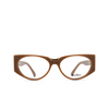 Max Mara MM5158 Eyeglasses 056 havana / texture - product thumbnail 1/3