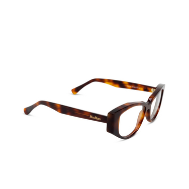 Occhiali da vista Max Mara MM5159 052 dark havana - tre quarti