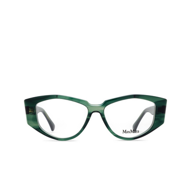 Lunettes de vue Max Mara MM5159 098 dark green / striped - Vue de face