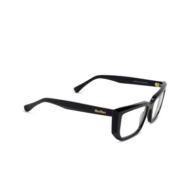 Max Mara MM5160 Eyeglasses 001 shiny black - three-quarters view