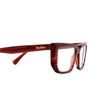 Max Mara MM5160 Eyeglasses 068 red / striped - product thumbnail 3/3