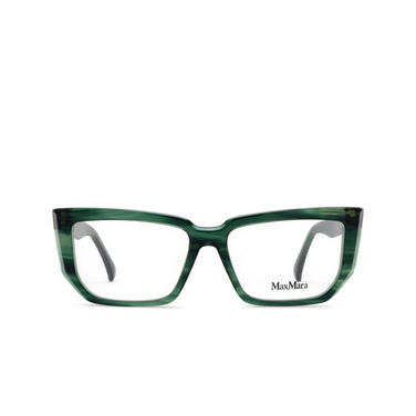 Lunettes de vue Max Mara MM5160 098 dark green / striped - Vue de face