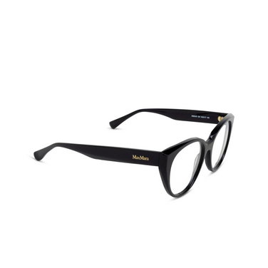 Max Mara MM5161 Korrektionsbrillen 001 shiny black - Dreiviertelansicht