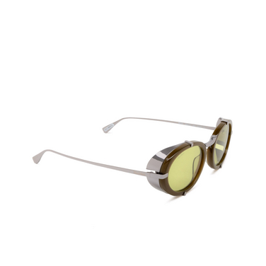 Max Mara SELMA Sunglasses 96N shiny dark green - three-quarters view