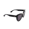 Max Mara SPARK2 Sunglasses 01A shiny black - product thumbnail 2/3