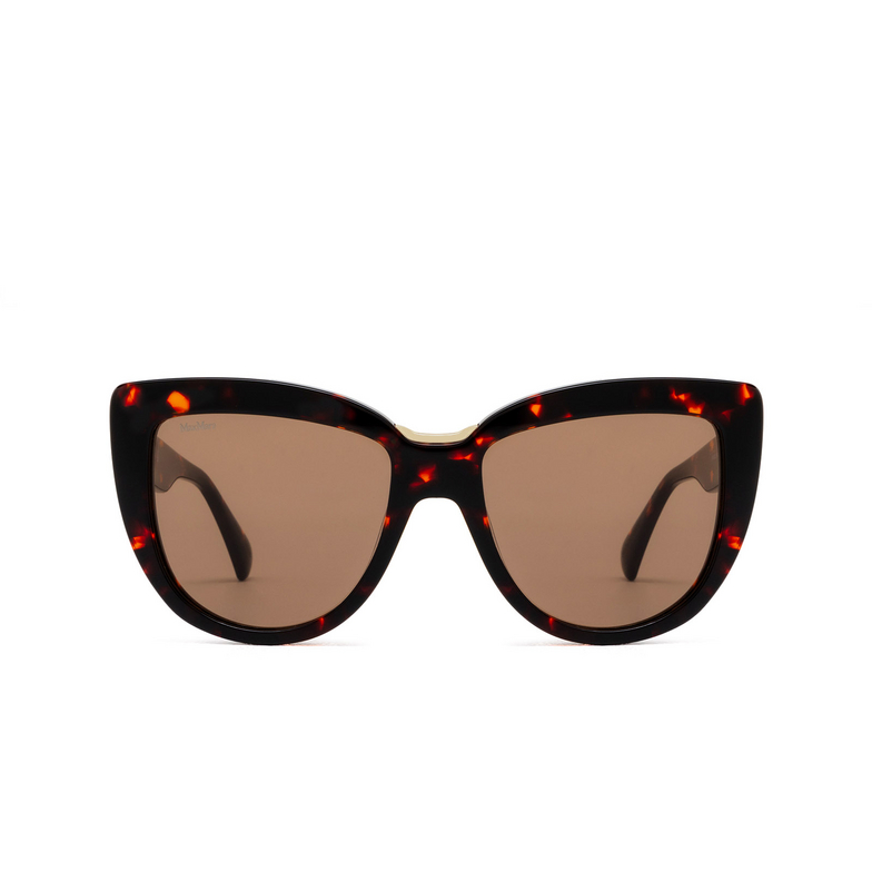 Lunettes de soleil Max Mara SPARK2 52E dark havana - 1/3