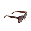 Lunettes de soleil Max Mara SPARK3 52F dark havana - Vignette du produit 2/3