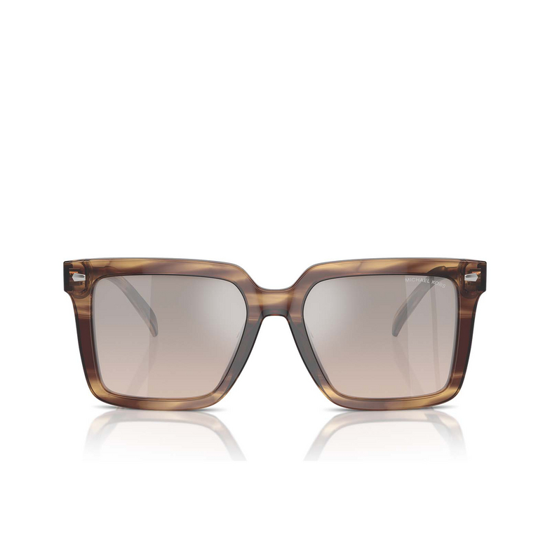 Lunettes de soleil Michael Kors ABRUZZO 39776I brown horn - 1/3