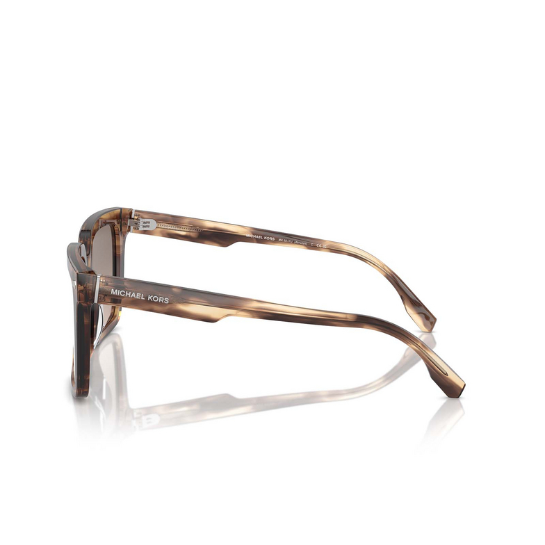 Lunettes de soleil Michael Kors ABRUZZO 39776I brown horn - 3/3