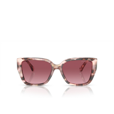 Lunettes de soleil Michael Kors ACADIA 39468H pink pearlized tortoise - Vue de face