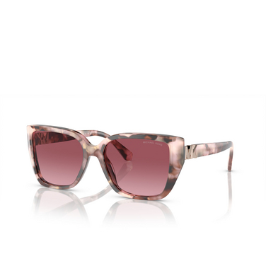 Michael Kors ACADIA Sunglasses 39468H pink pearlized tortoise - three-quarters view